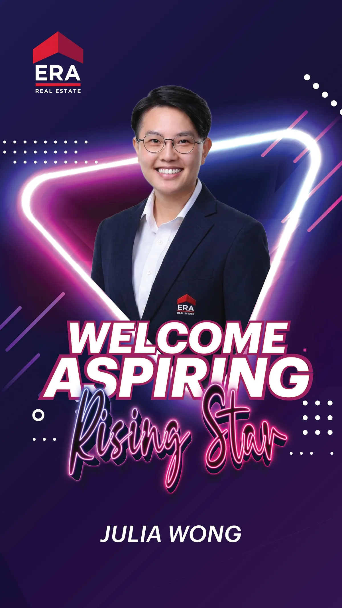 ERA Aspiring Rising Star award - Julia Wong