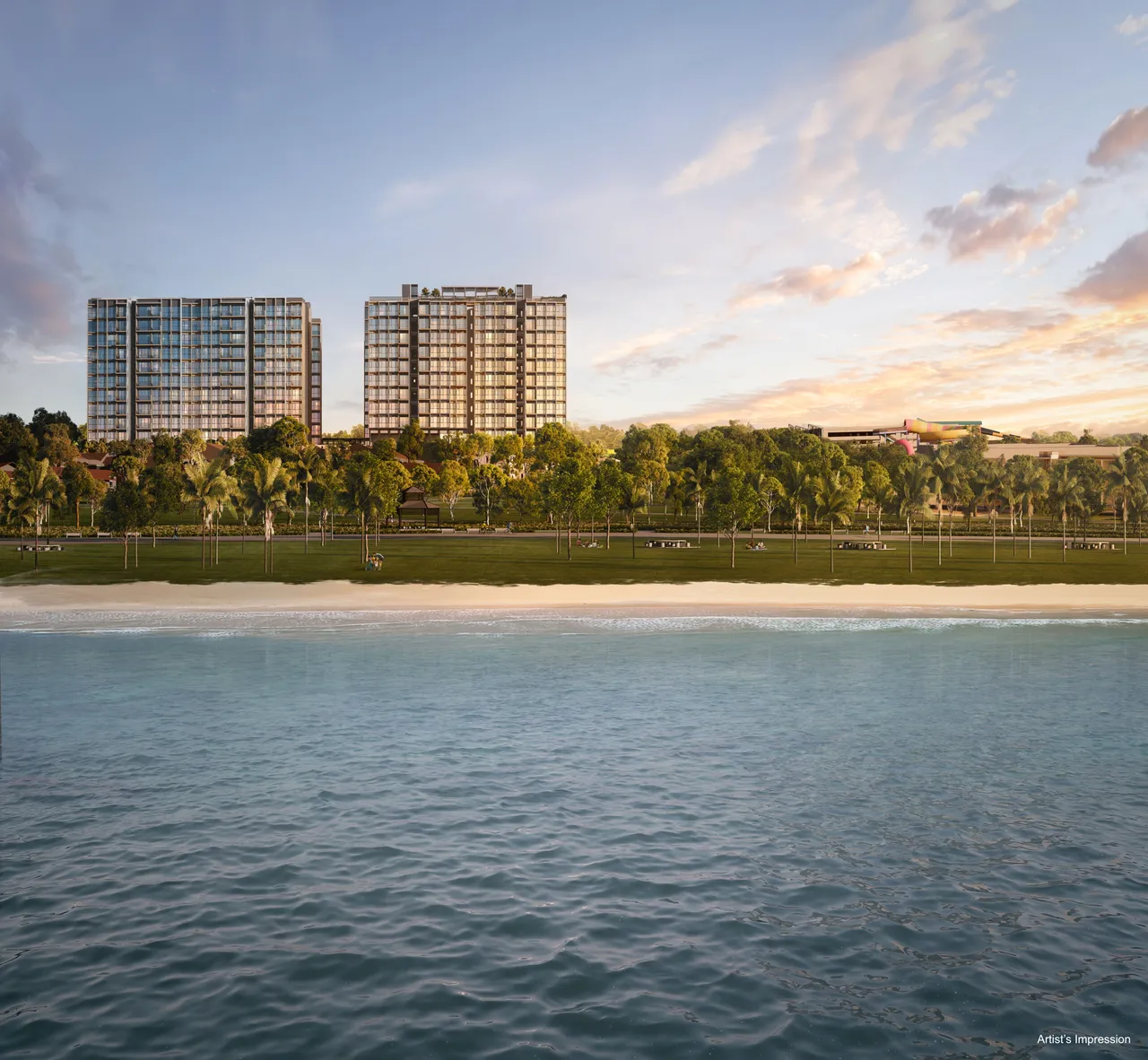Coastal Cabana - artist's impression