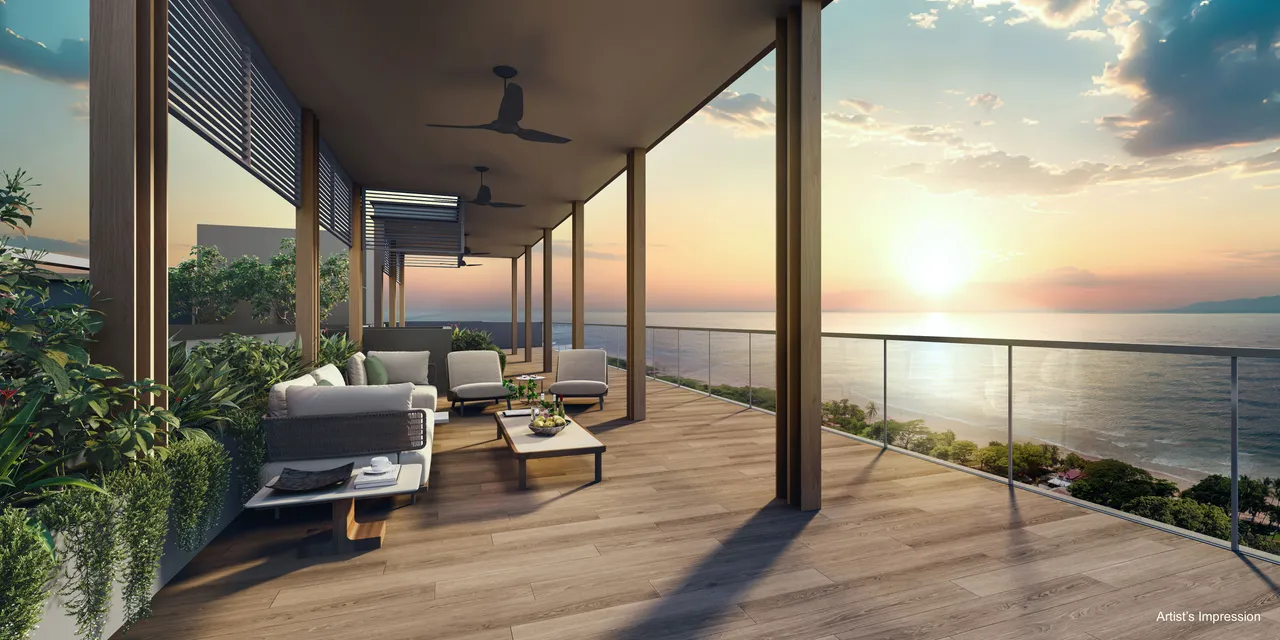 Coastal Cabana - artist's impression