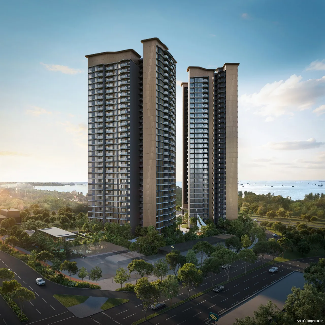 Vela Bay - artist's impression