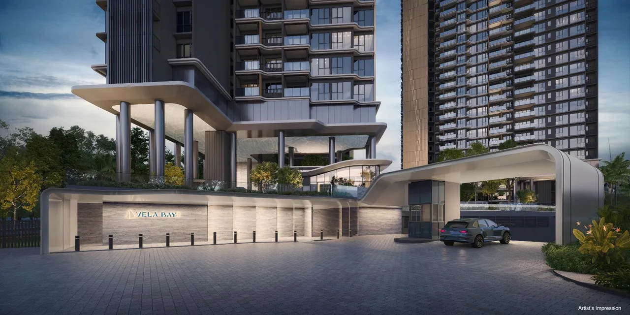Vela Bay - artist's impression