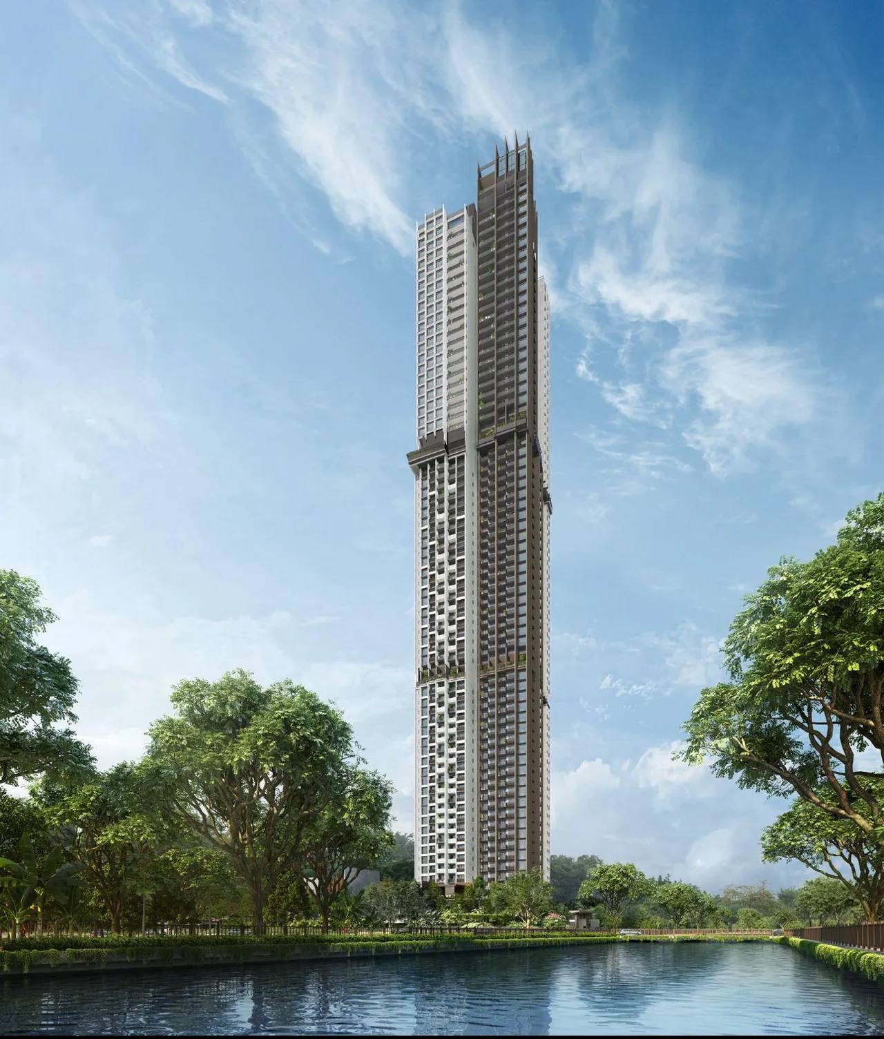 Promenade Peak - artist's impression of the tower