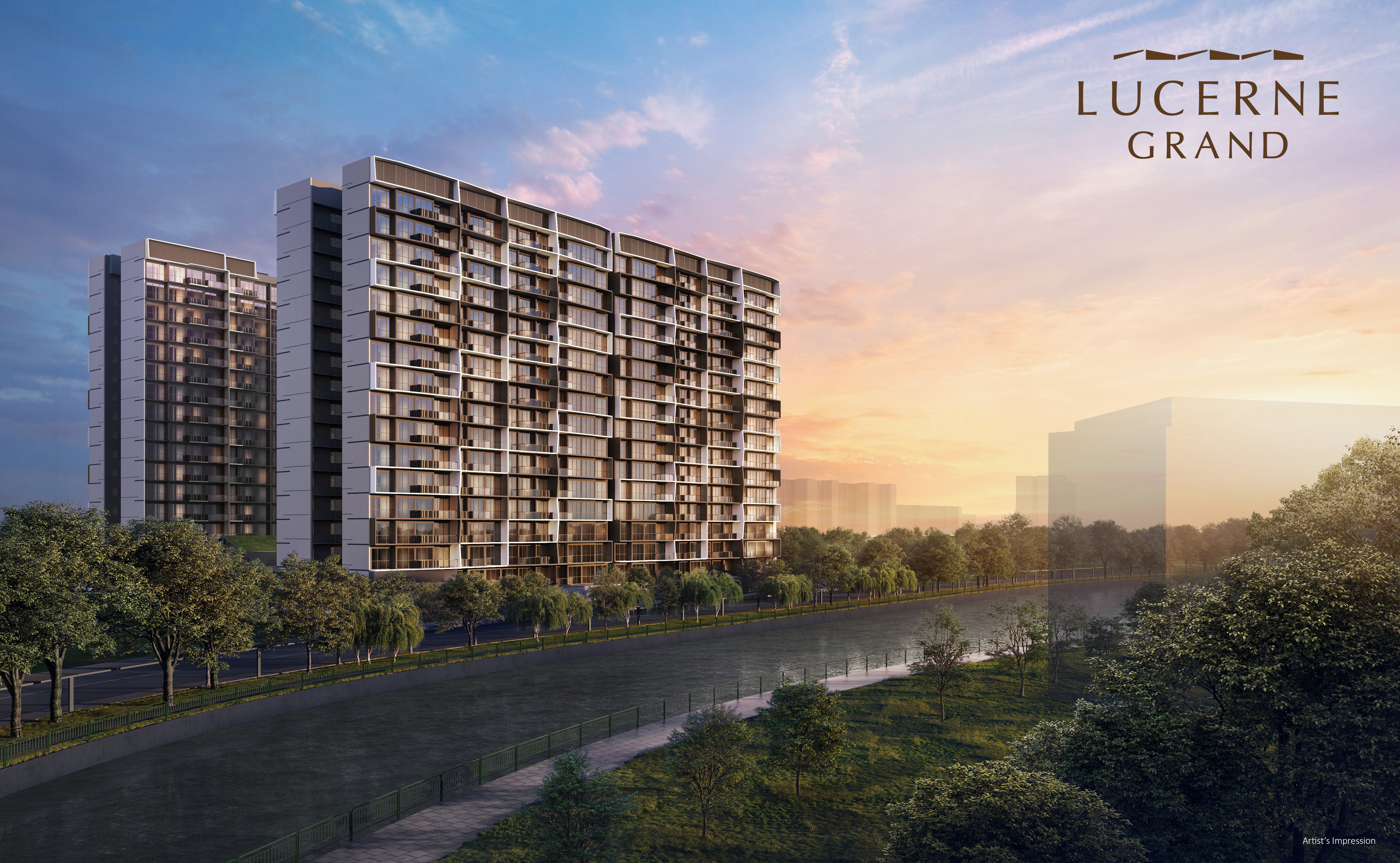 Thomson Reserve - overall view artist's impression